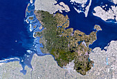 Satellite image of Schleswig-Holstein,Germany