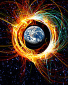 Earth's magnetic field protection