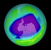 Antarctic ozone hole,2006