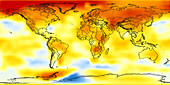 Global temperature anomalies 2002-2006