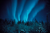 Aurora Borealis photographed from Alaska