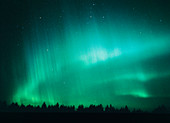 Aurora Borealis (Northern Lights) seen in Finland