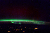 Aurora Borealis from space