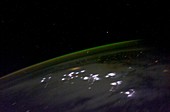 Aurora Australis from the ISS