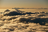 Cloud tops seen from Mauna Kea,Hawaii