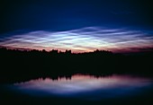 Noctilucent clouds,herring structure