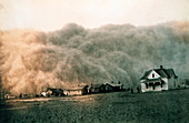 Dust storm,Texas,18 April 1935