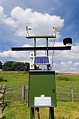 Weather and air pollution station