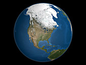 Maximum Arctic sea ice cover,2006