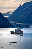 Tourist ship,Northwest Fjord,Greenland