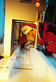 Ice core research