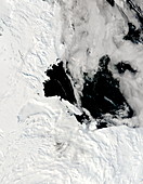 Icebergs in the Ross Sea,Antarctica