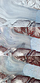 Retreat of the Helheim glacier,2001-2005
