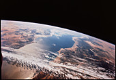 Red Sea from space from Gemini 12