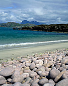 Scenic rocky beach,Garvie Bay,NW Scotland