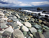 Coastal boulders