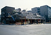 Damage to apartment building,Mexico City Sep 1985