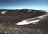 Kilimanjaro crater