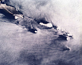 Chikurachki volcano,ISS image