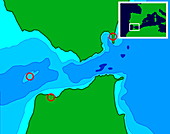 Possible location of Atlantis