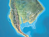 North America,Late Cretaceous period