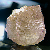 A specimen of fluorite