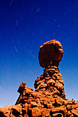 Eroded rock pillar