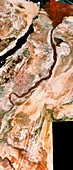 Landsat mosaic of river Nile and Delta