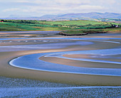 View of the tidal estuary of Bracky river,Ireland