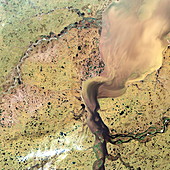 Khatanga River delta
