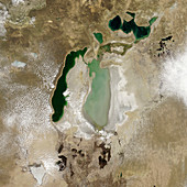 Aral Sea,2007