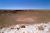View of Barringer Crater,Arizona,USA