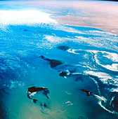 Canary Islands seen from space,STS-50