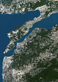 Dardanelles,satellite image