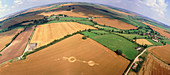 Crop formation,near East Kennett,Wiltshire