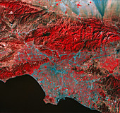 Landsat image of Los Angeles