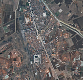 Ryongchon,North Korea,satellite image,27/04/04
