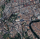 Vatican City,satellite image