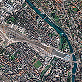 Zurich,Switzerland,satellite image