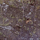 Northern Dublin,Ireland,satellite image