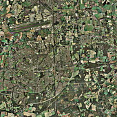 Crawley,UK,aerial image