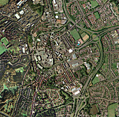 Redditch,UK,aerial image