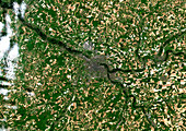 Amiens,France,satellite image