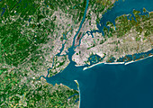 New York City,satellite image