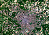 Paris,satellite image
