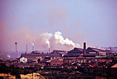 Industrial landscape of Sheffield,Yorkshire