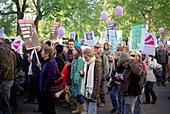 Campaign against climate change march