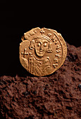 7th-century Byzantine coin