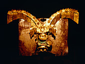 Nose ornament from Lord of Sipan's tomb