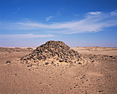 Ancient Saharan burial tomb